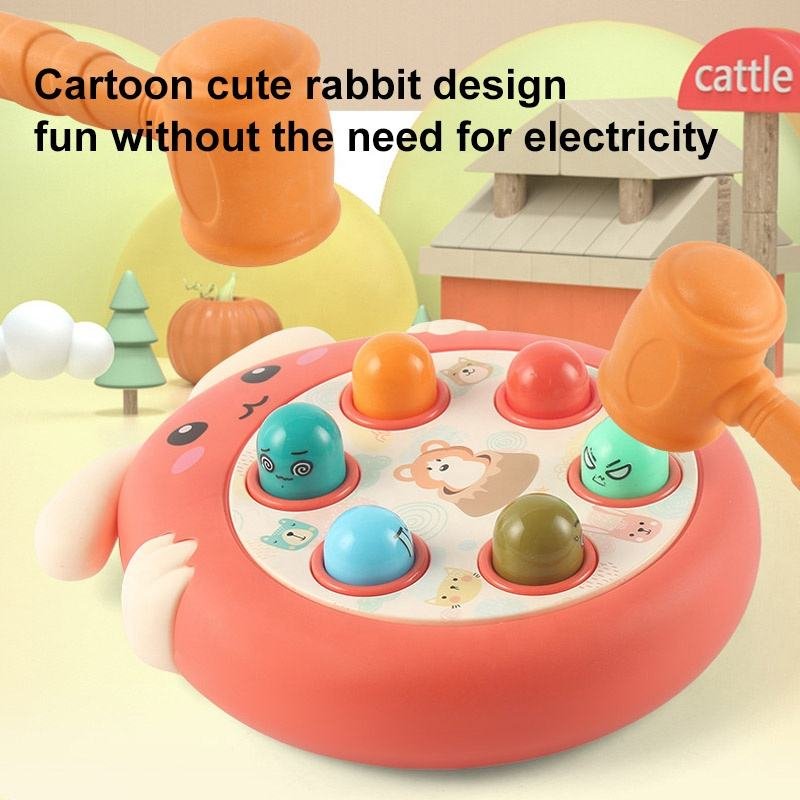 Rabbit Whack-a-Mole Educational Toy