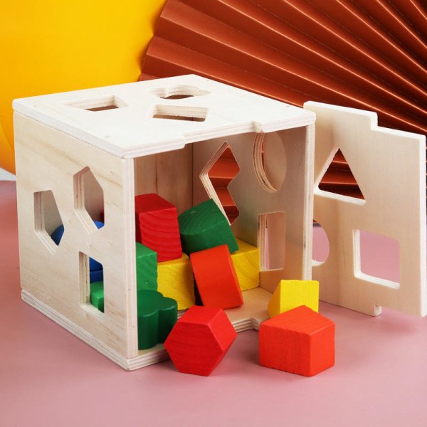 Wooden 3D Alphabet Number Board Game