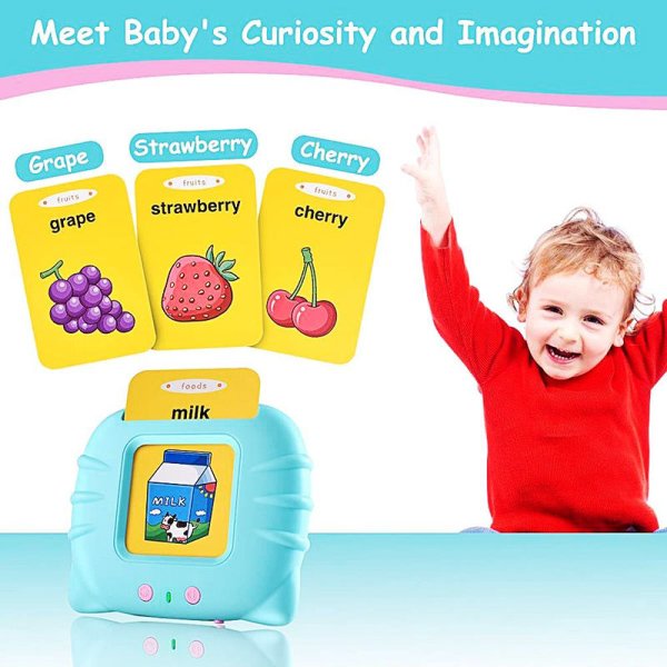 Talking Flash Card Audio Learning Device - English