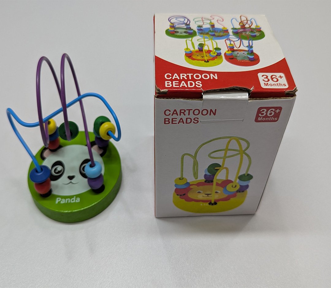 Wooden Colorful Roller Coaster | Educational Toy for Kids